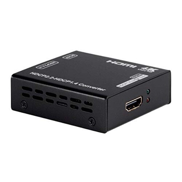 Blackbird 4K Pro HDCP Converter - 2.2 to 1.4, supports 4K@60Hz, Deep Color, DTS-HD Master Audio, Dolby TrueHD, LPCM, Plug and Play, Portable.